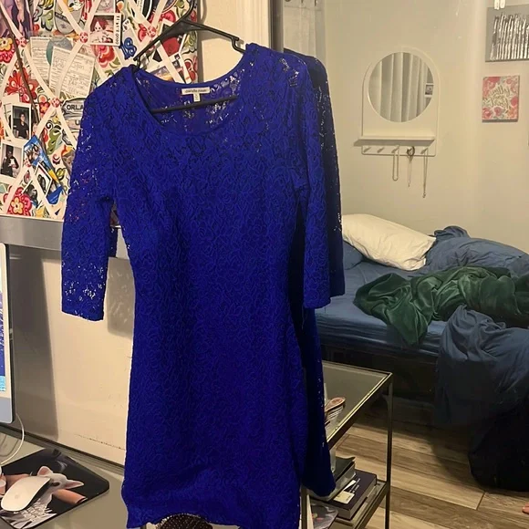 Charlotte rouse blue dress size medium - Picture 1 of 3